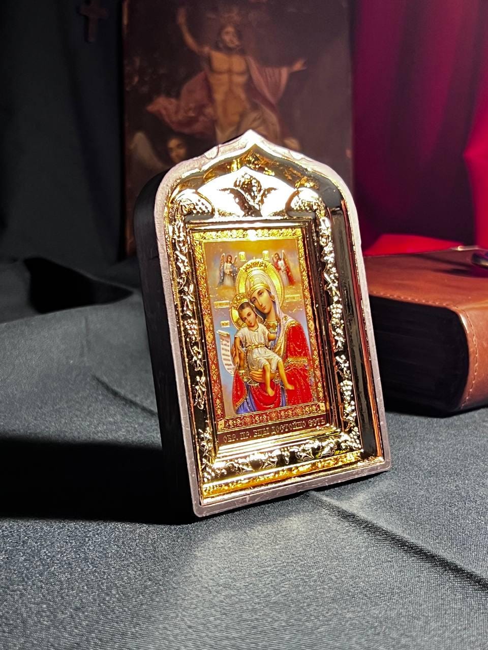 Icon of the Virgin Mary, God's mother, "It Is Truly Meet" icon, Orthodox icon, Orthodox christian, Christianity art, Icon 10x14 cm