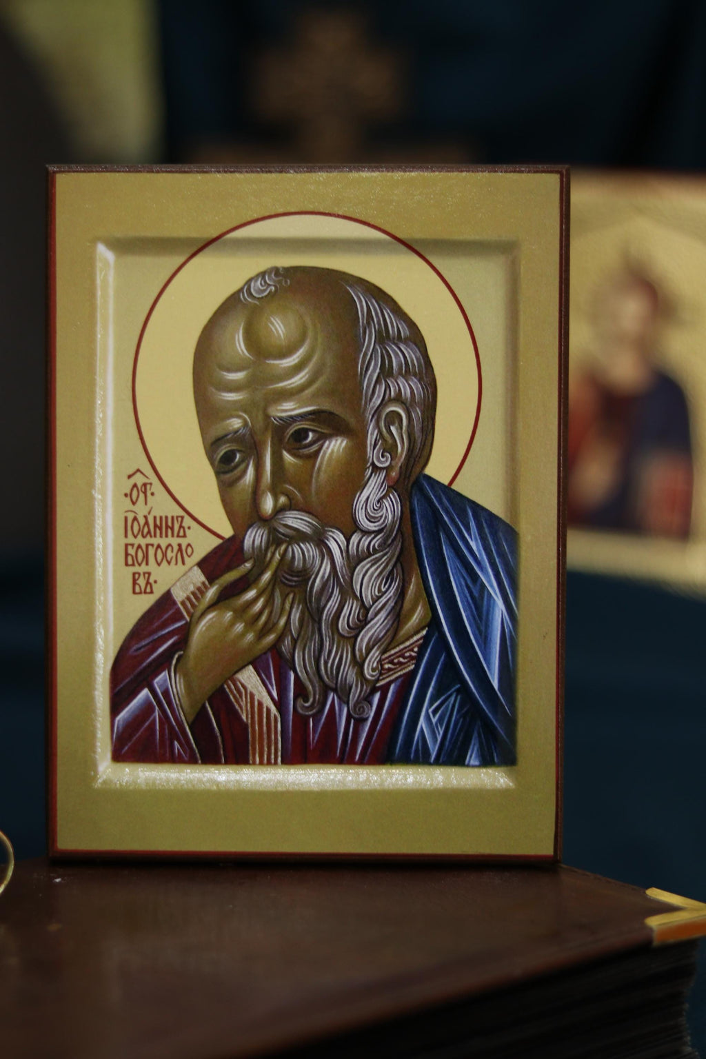 Saint John the Theologian Icon Orthodox Wood Icon