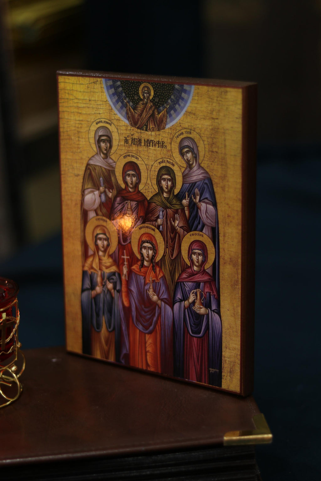 Holy Myrrhbearers Icon Wooden Icon Orthodox Religious Art