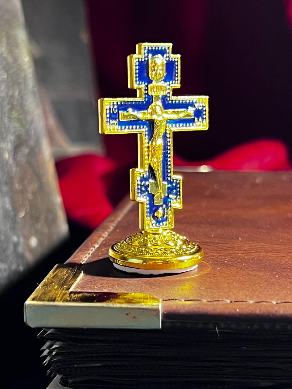 Metal cross. Orthodox cross. Matal car orthodox cross. Crucifix. Matalcross. Maetal car cross. Christian cross. Religious car decor