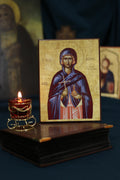 Saint Martha of Bethany Icon, Wooden Icon Orthodox Icon, Wall Decor