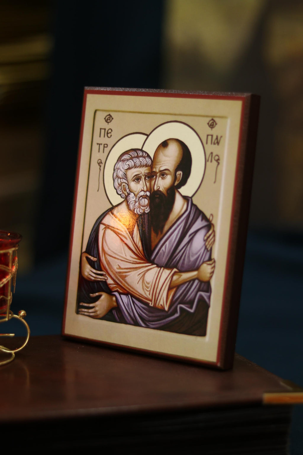 Saints Peter and Paul Icon Wooden Icon Orthodox Icon Wall Art