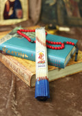 Blue-white Jerusalem Candles 33pcs, Orthodox Candles, Church Candles, Prayer Candle, Religious Candles, Christian Candles, Spiritual Candles