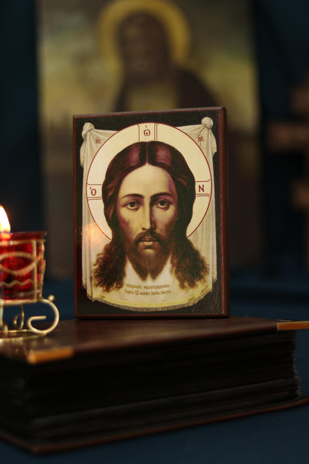 Orthodox Icon Holy Face of Jesus Christ Wooden Icon