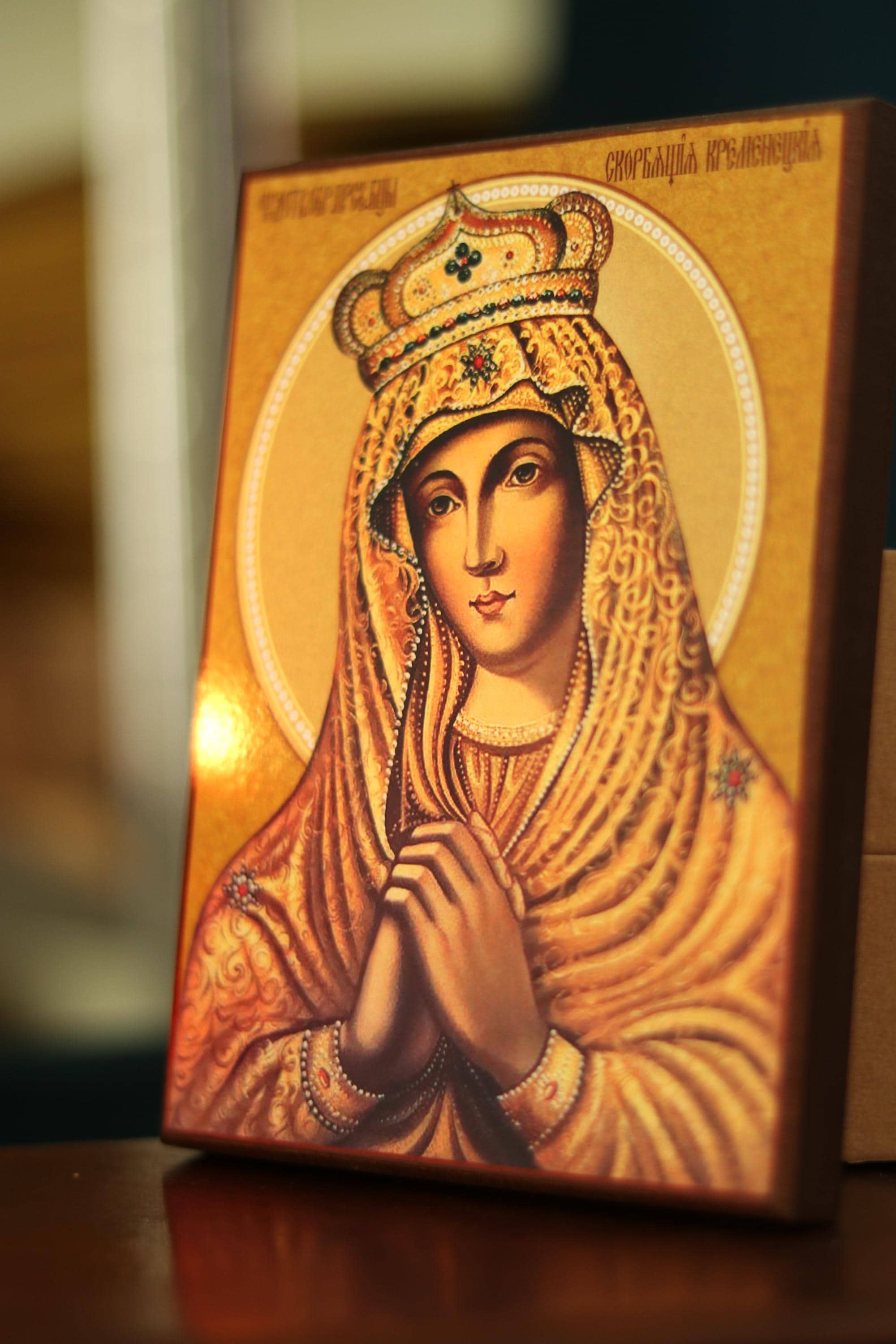 Wooden Icon Orthodox Icon , Virgin Mary Icon, Christian Icon, Orthodox Icon