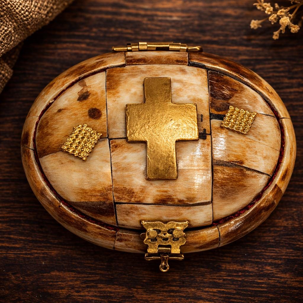 Wooden Incense Box 4x1.6x1.2 in, Orthodox Incense Holder, Church Incense Box, Religious Box