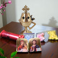 Metal Incense Set 3.9in, Orthodox Censer with Icon, Greek Incense & Charcoal.
