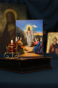 Resurrection of Christ Wooden Icon Orthodox 6.3x4.7 in
