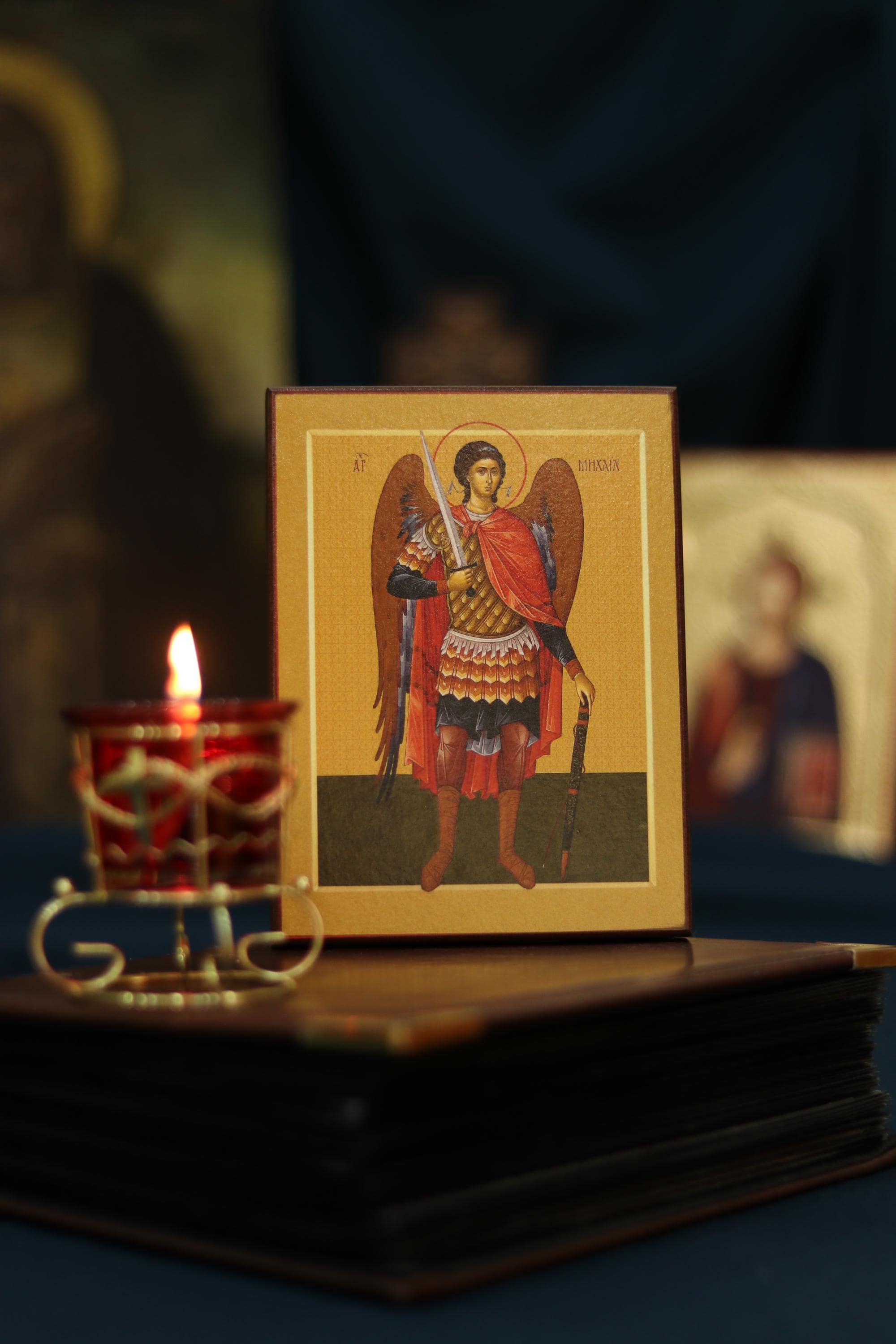 Orthodox Icon Archangel Michael Wooden Icon Wooden Icon