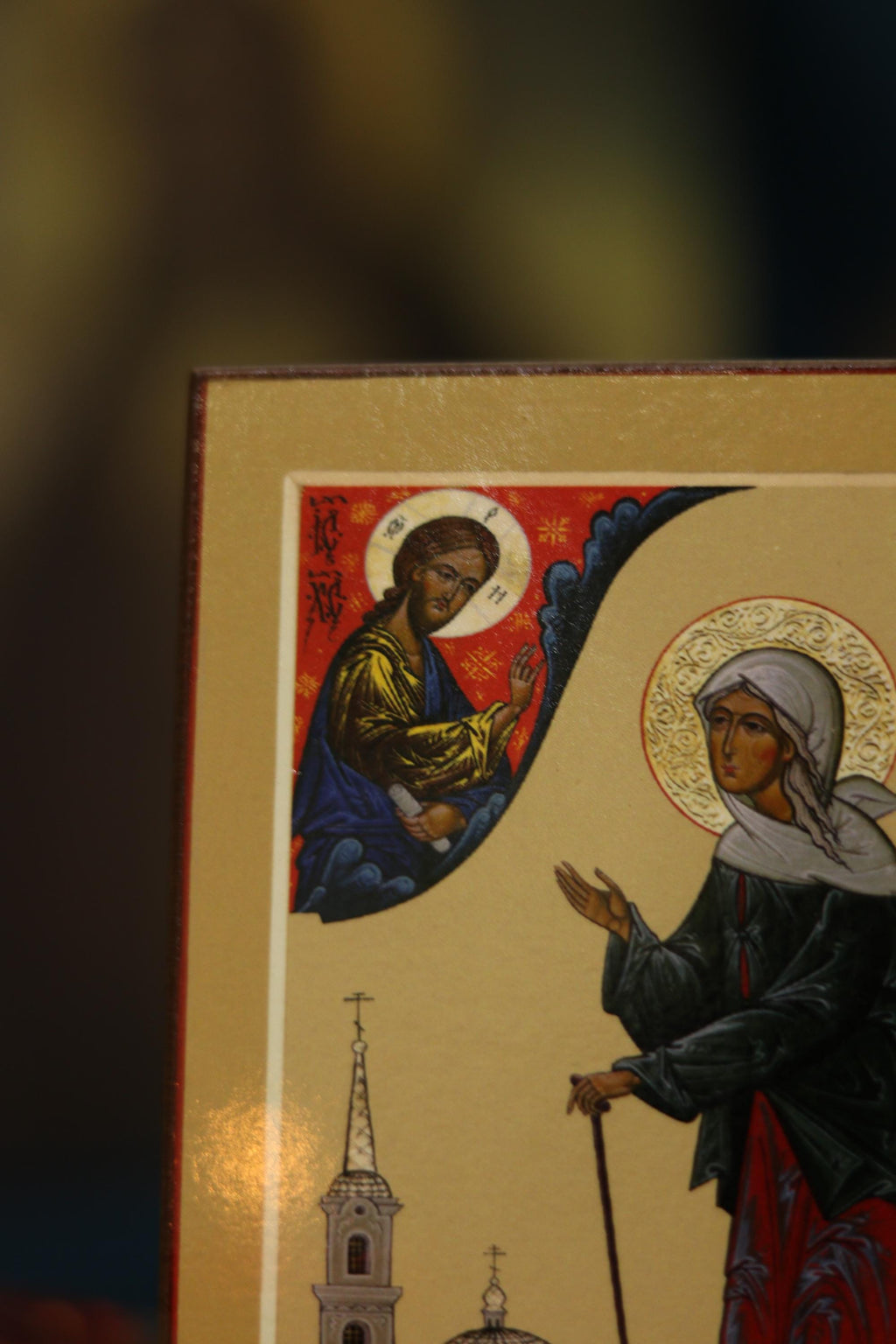Saint Xenia Icon Wooden Icon Orthodox Prayer Icon Christian Decor