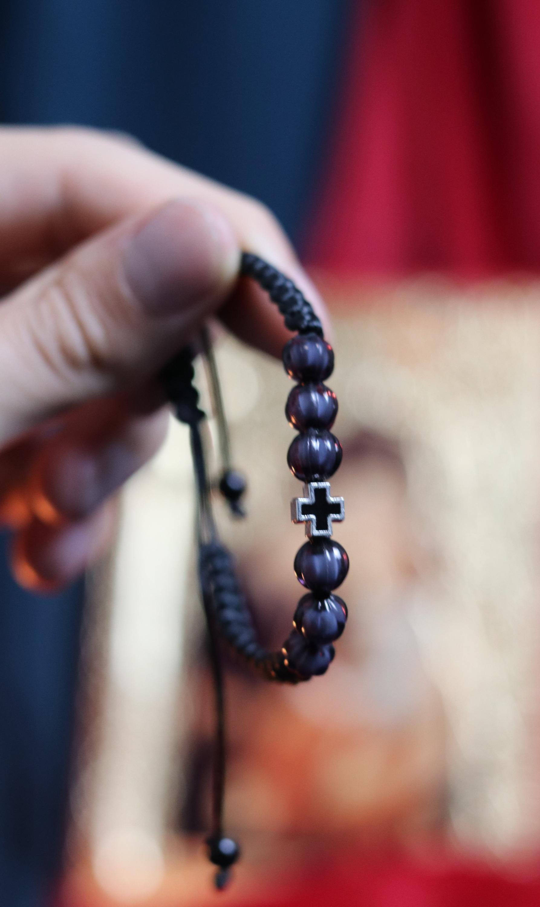 Orthodox Prayer Bracelet, Orthodox rosary, Orthodox rope, Prayer rope, Orthodox bracelet,  Komboskini, Christian bracelet