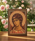Orthodox Icon Of Archangel Gabriel , Wooden Icon