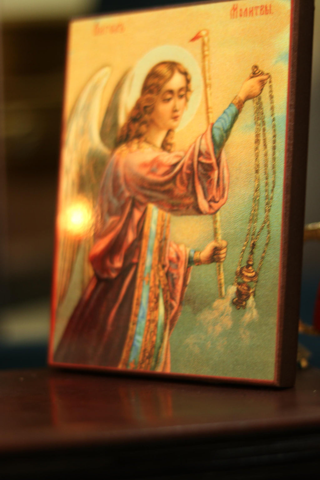 Wooden Icon Orthodox Icon , Archangel Michael Icon, Christian Icon, Orthodox