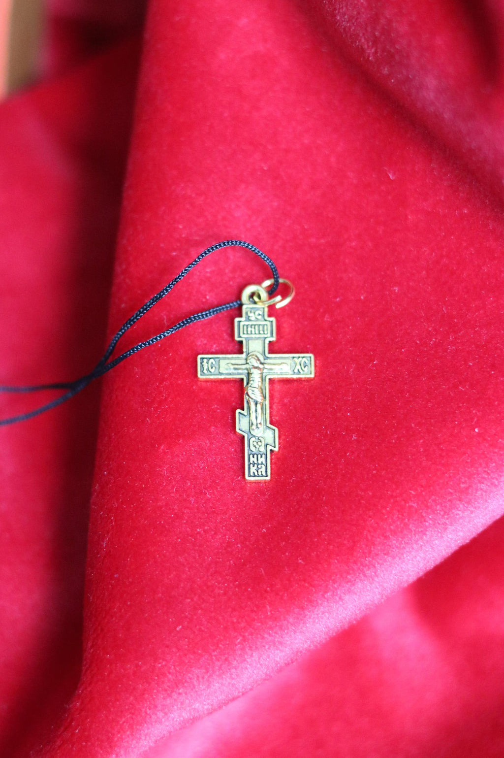 Orthodox Cross Necklace, Large Jesus cross pendant with Jesus Christ, Christian Cross Pendant, Crucifix necklace.