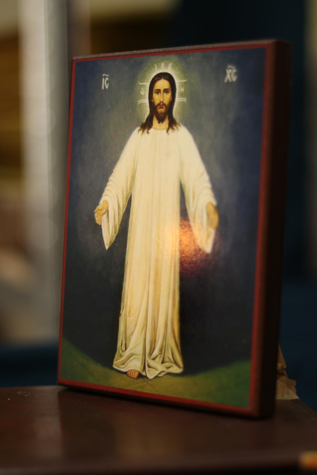 Orthodox Icon Resurrected Jesus Christ Wooden Icon