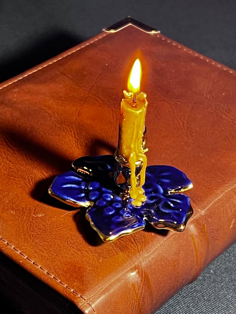 Orthodox candlestick, Ceramic candlestick, Orthodox icon, Orthodox cross, Small candlestick, Retro candlestick, Gift candlestick.