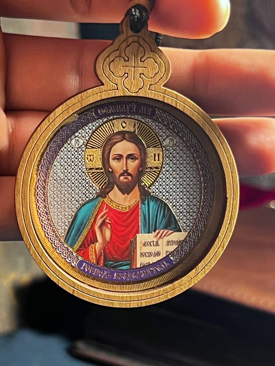 Car Pendant "Christ Pantocrator" – Greek Style,  Orthodox icon, Orthodox christian, Christianity art, Religious car decor