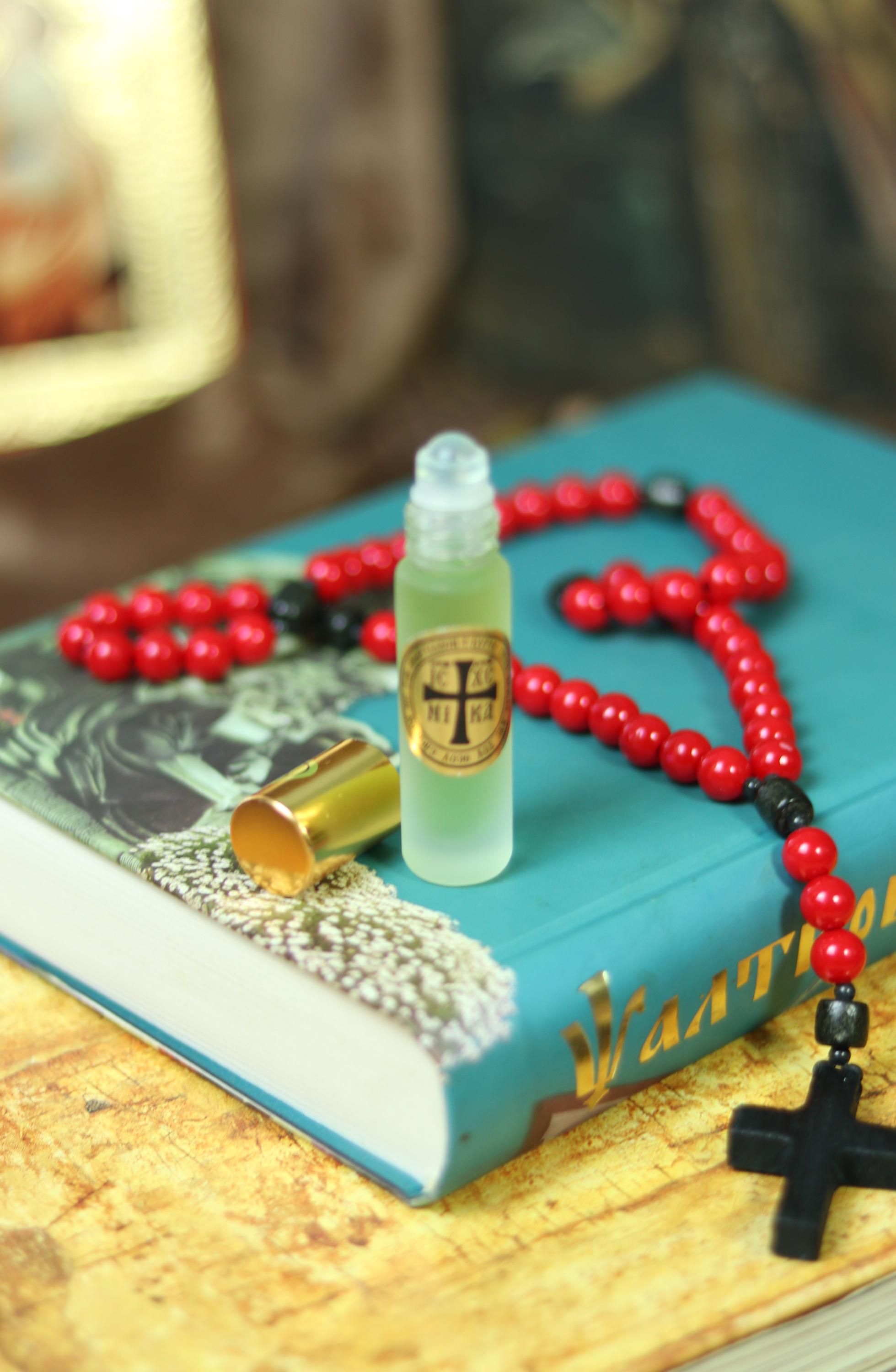 Perfume Oil, Myrrh, Anointing Oil, Holy Oil, Prayer Oil, Orthodox Gifts, Orthodox Christian, Pastor Gift, Church Oil, He is risen, Pastor