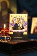 Life Giving Spring Mother of God Icon Wooden Icon Orthodox