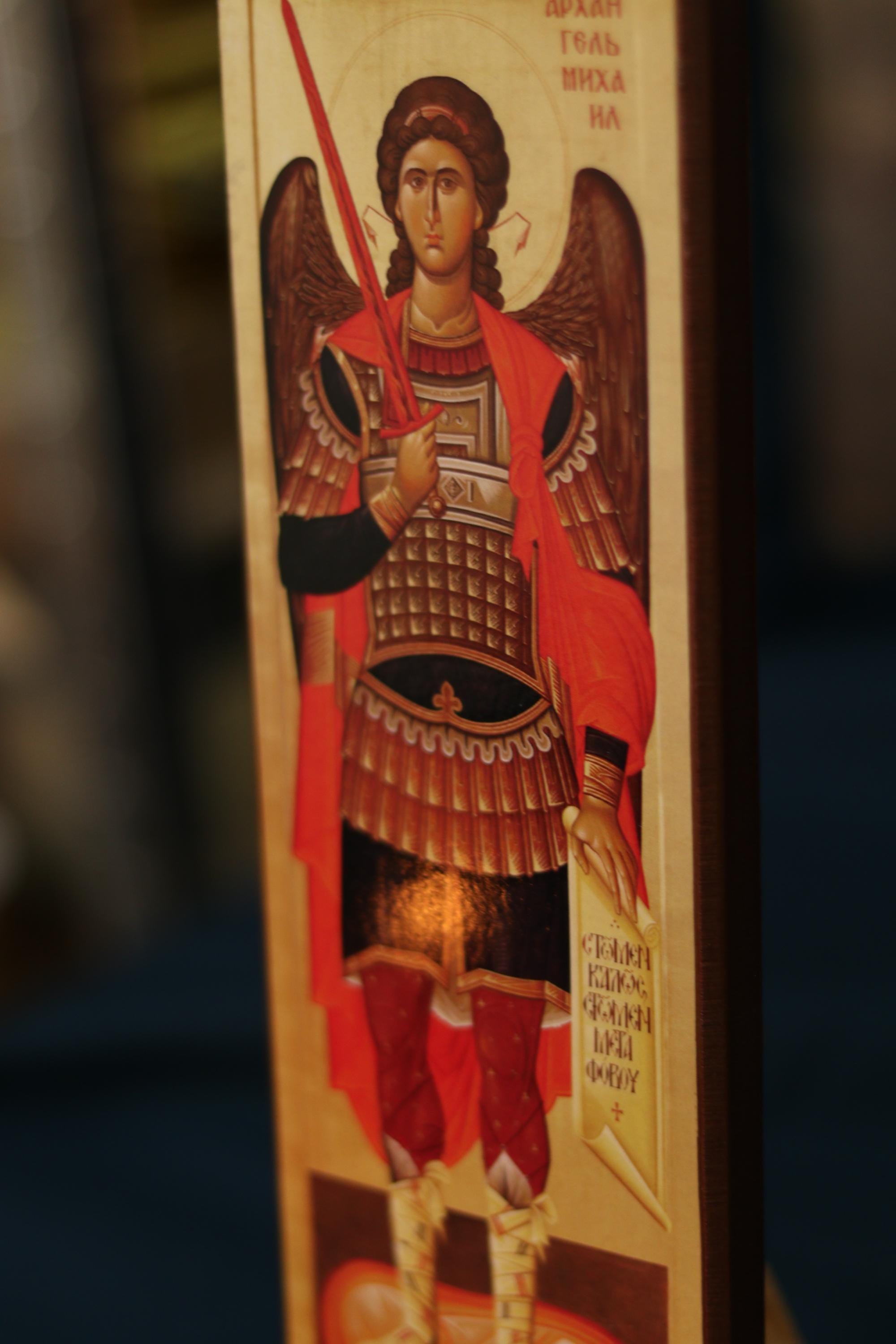 Archangel Michael Full Body Icon Orthodox Wooden Icon