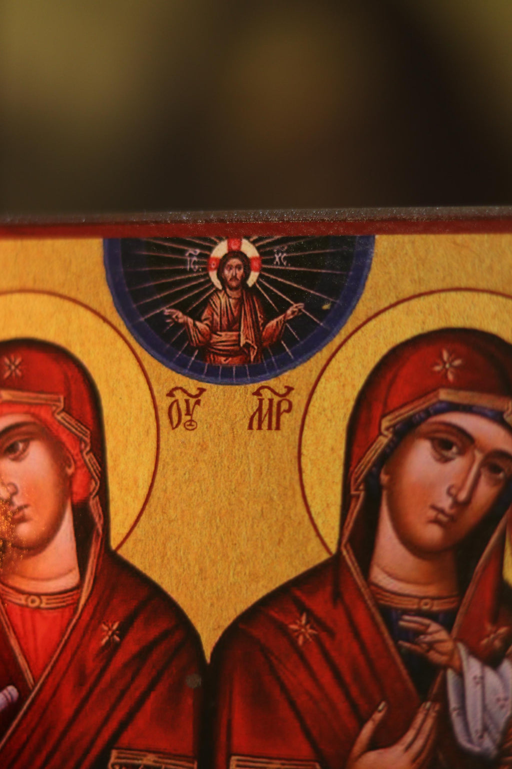 Orthodox Wooden Icon , Mother of God Quick to Hear and Quick to Respond