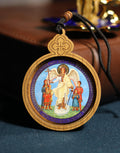 Car Pendant "Guardian Angel" – Greek Style,  Orthodox icon, Orthodox christian, Christianity art, Religious car decor,