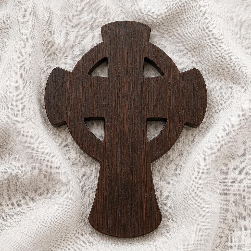 Wooden Orthodox Crucifix, 7.9-19.7in Beech Wood Cross, Jesus Christ Carving