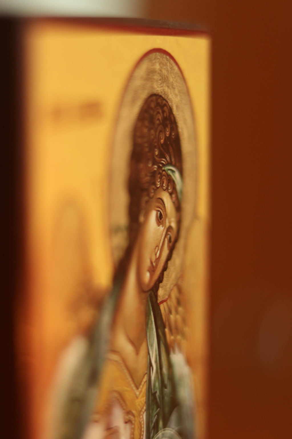 Wooden Icon Orthodox Icon , Guardian Angel Icon, Christian Icon