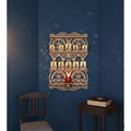 33.5 in Wooden Icon Shelf, Orthodox Iconostasis, Prayer Corner Shelf, Christian Wall Altar
