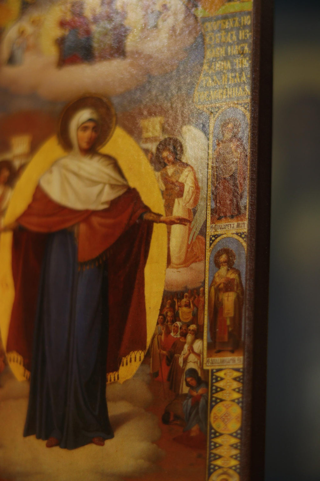 Joy of All Who Sorrow Icon Wooden Icon Orthodox