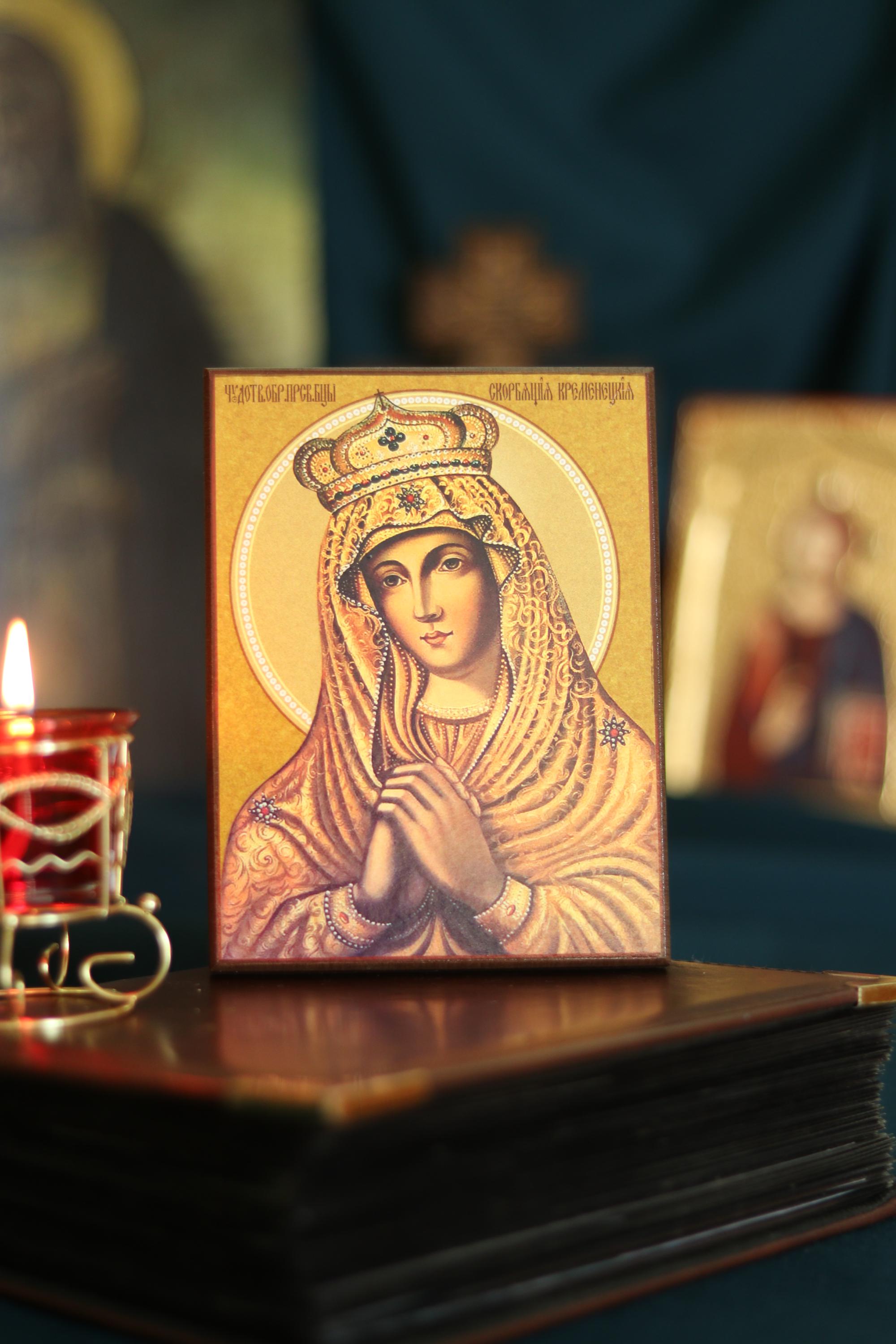 Wooden Icon Orthodox Icon , Virgin Mary Icon, Christian Icon, Orthodox Icon