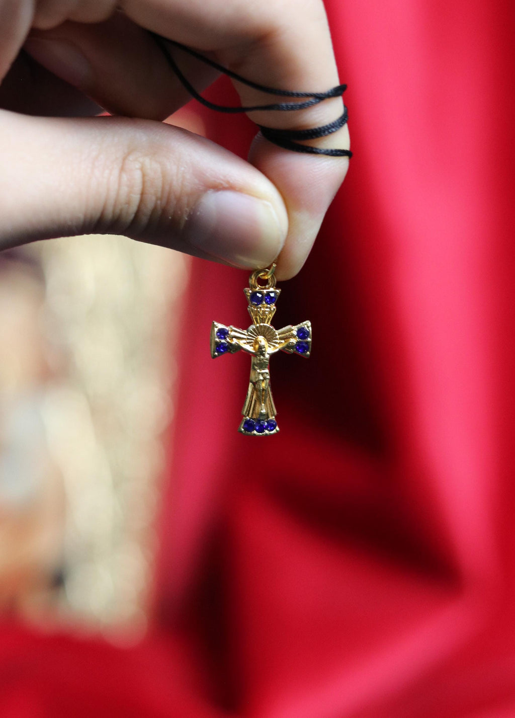 Orthodox Cross Necklace, Large Jesus cross pendant with Jesus Christ, Christian Cross Pendant, Crucifix necklace, Orthodox pendant