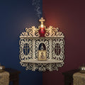 Plywood Icon Shelf 24 in Wooden Icon Shelf, Iconostasis Shelf, Orthodox Shelf