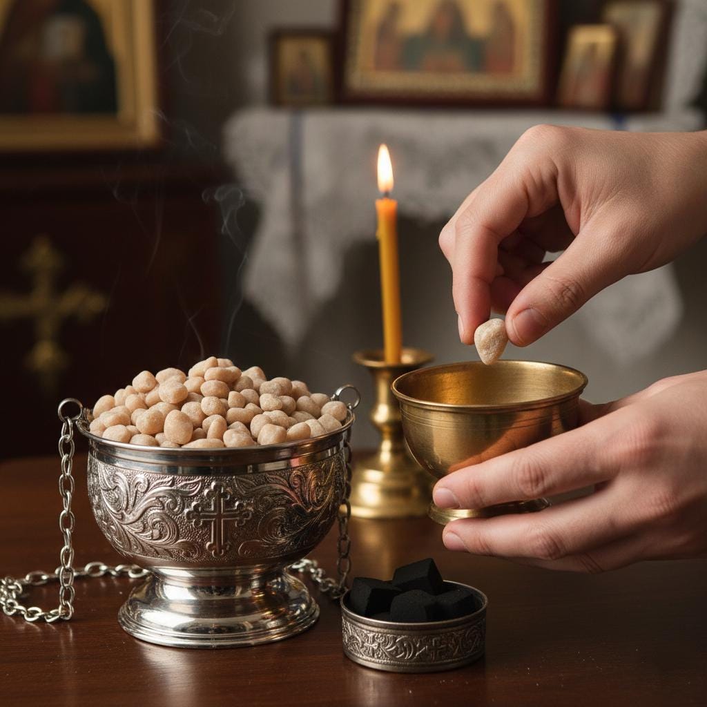Natural Resin Incense, Honey Incense, Orthodox Incense, Church Incense, Prayer Incense, Resin Incense, Monastery Incense