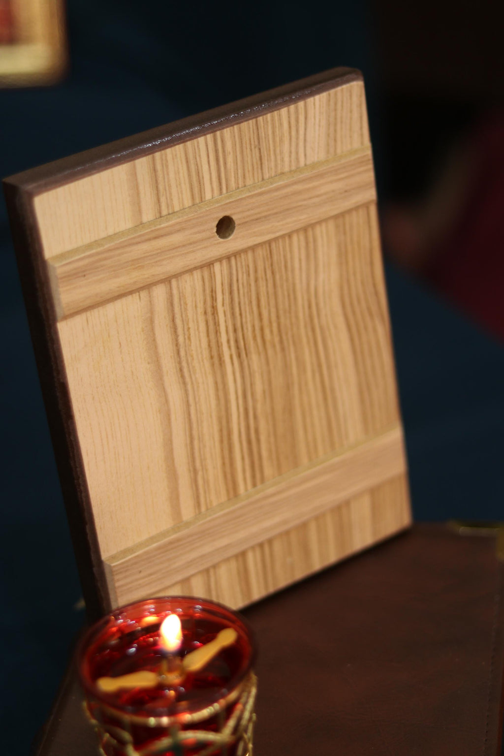 Virgin Mary Wooden Orthodox Icon, 4.7x6.3in-7.9x11in Christian Wall Art