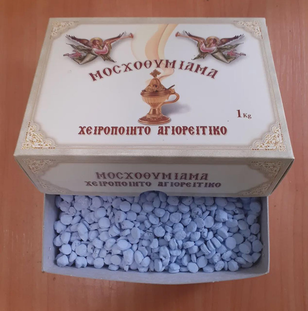 Greek Incense “Night flower” Kitpino Scent | Orthodox Church Incense | Handmade Athonite Frankincense