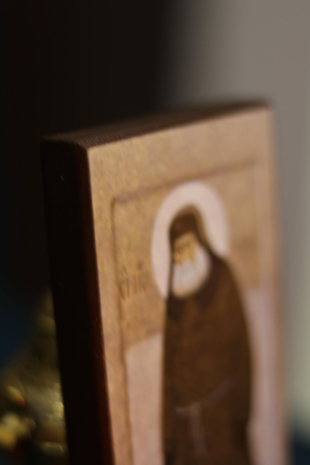 Orthodox Wooden Icon ., Saint Luke the Confessor