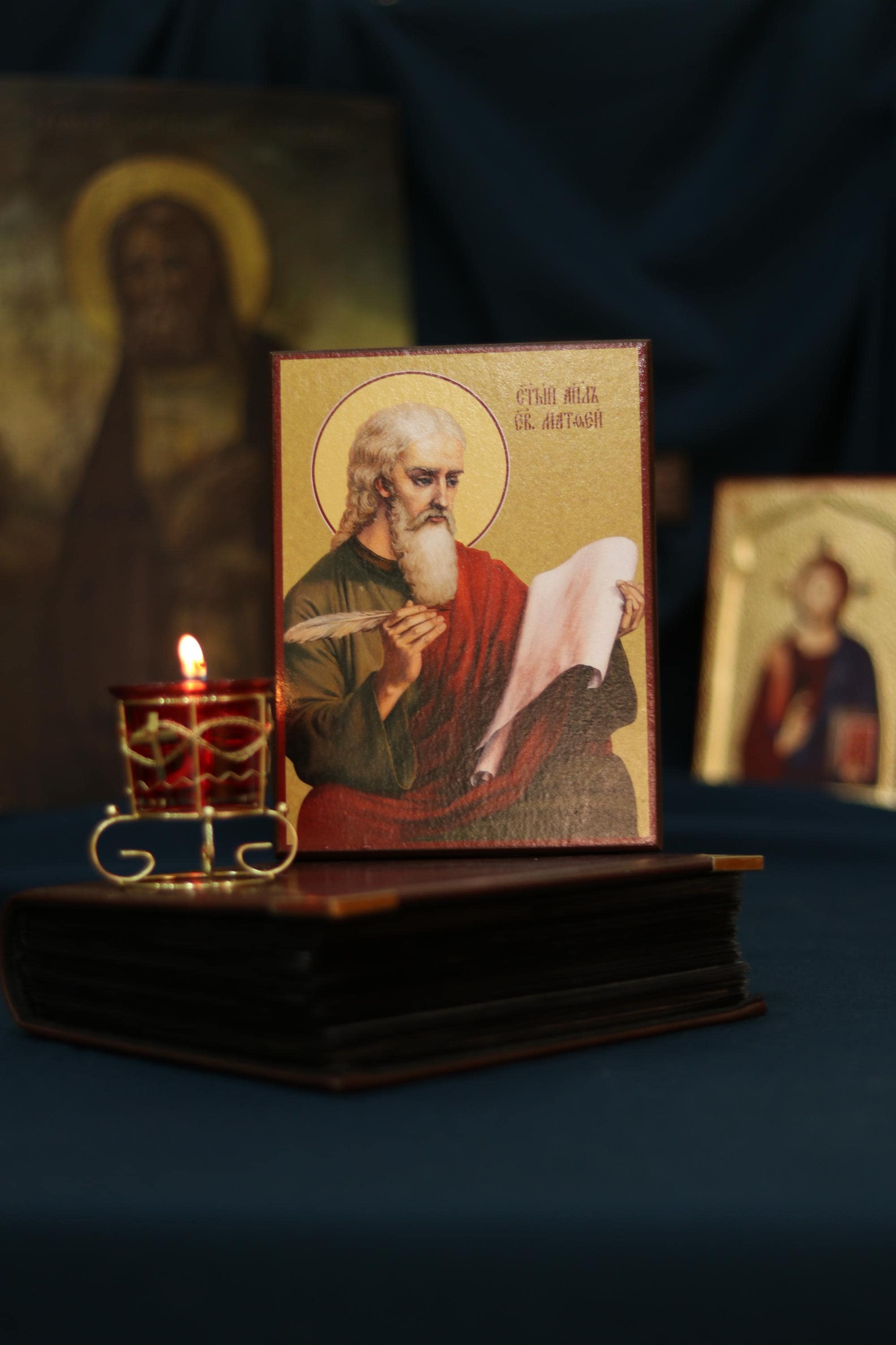 Saint Matthew Apostle Icon Wooden Icon Orthodox