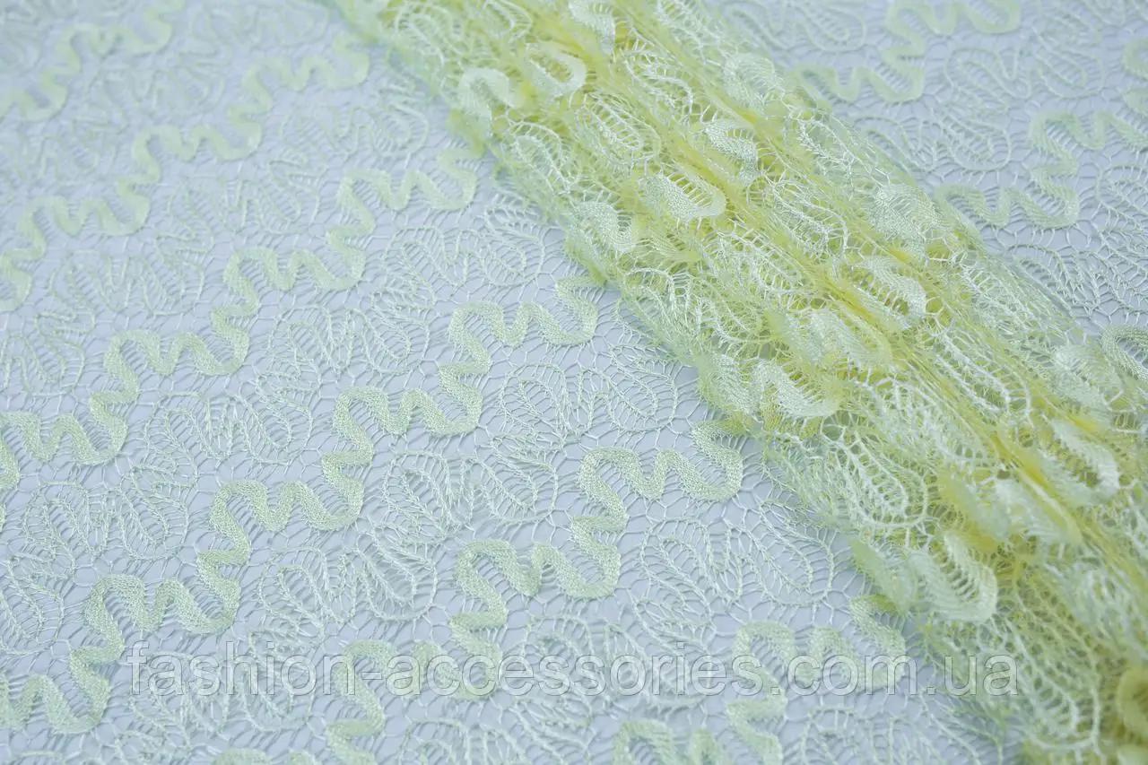 Yellow Church Headscarf 65x18 Inch, Women Lace Shawl, Orthodox Veil