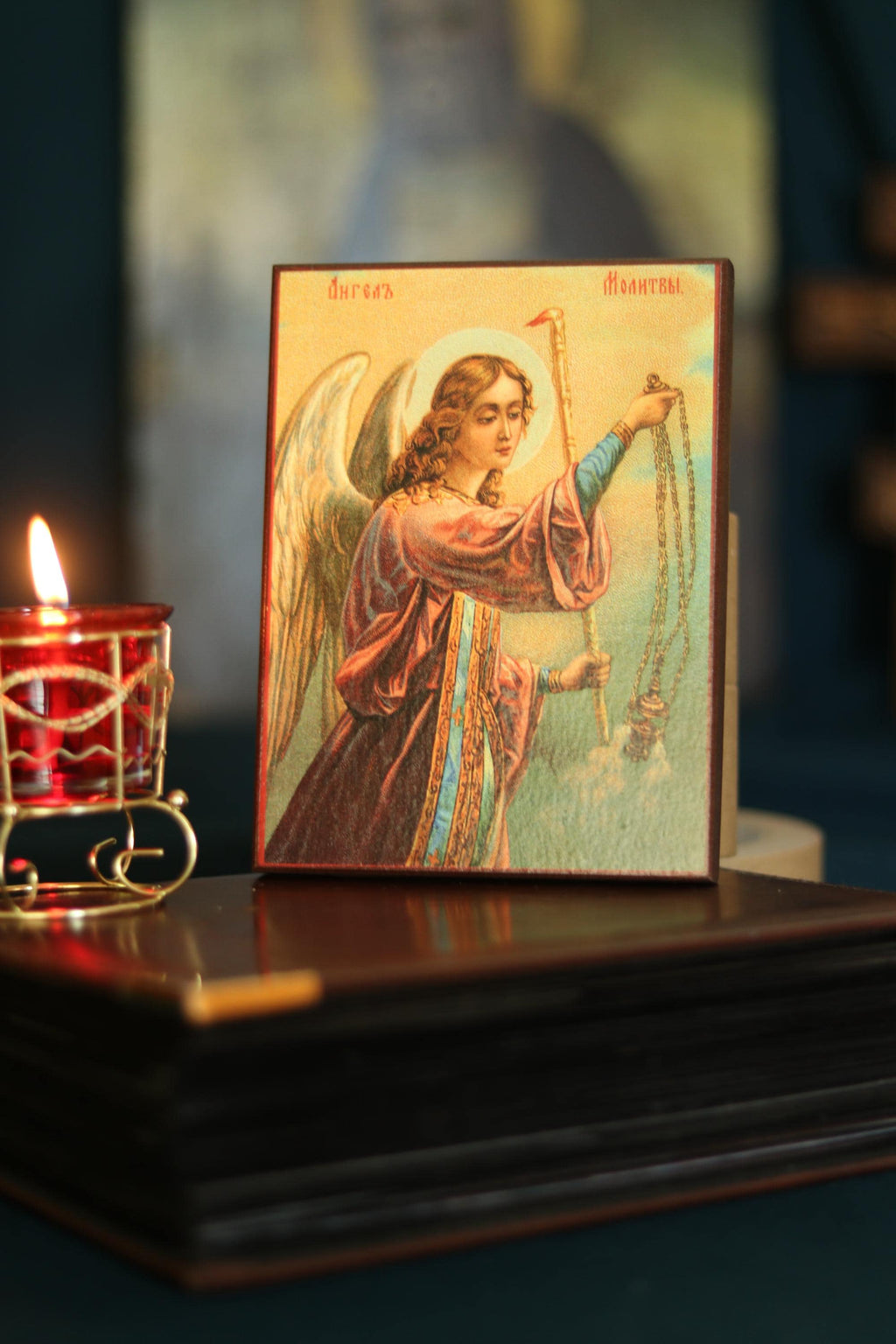 Wooden Icon Orthodox Icon , Archangel Michael Icon, Christian Icon, Orthodox