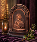Jesus Savior Arch Icon Wooden Orthodox Icon 11.8x9.8in