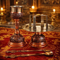 Brass Eucharist Set 500ml Chalice Diskos Set, Orthodox Communion Set, Spoon Spear Set, Church Altar Set, Liturgical Vessels Gift