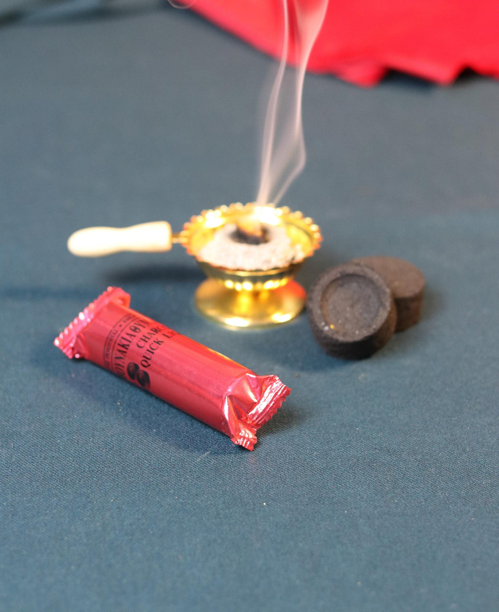 Orthodox Incense Set – Metal Censer, 60g Natural Resin Incense, Charcoal Tablets, Prayer Burner for Home Altar or Church Use