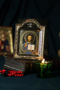 Orthodox Icon 5.5x7.3 in, 300g, Icon of Jesus Christ Pantocrator