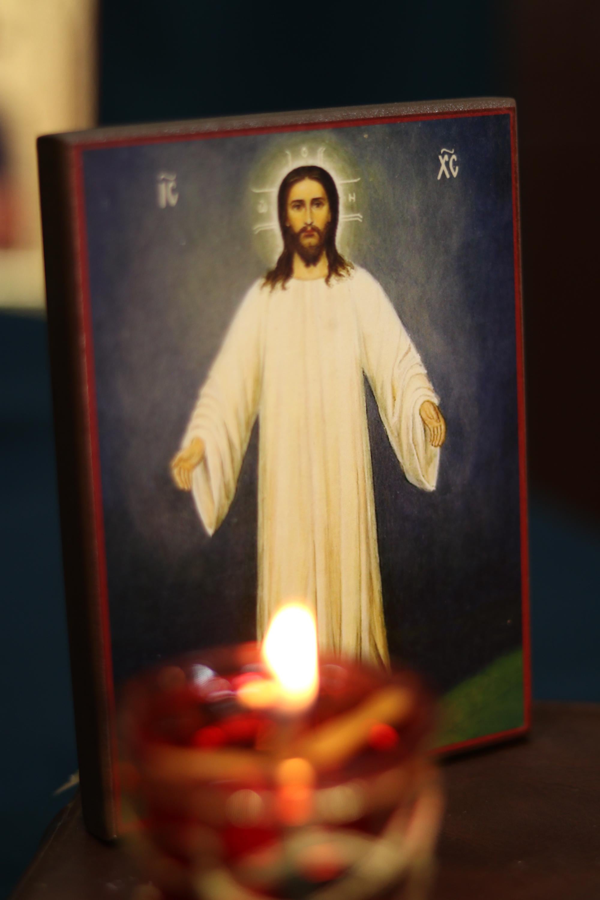 Orthodox Icon Resurrected Jesus Christ Wooden Icon