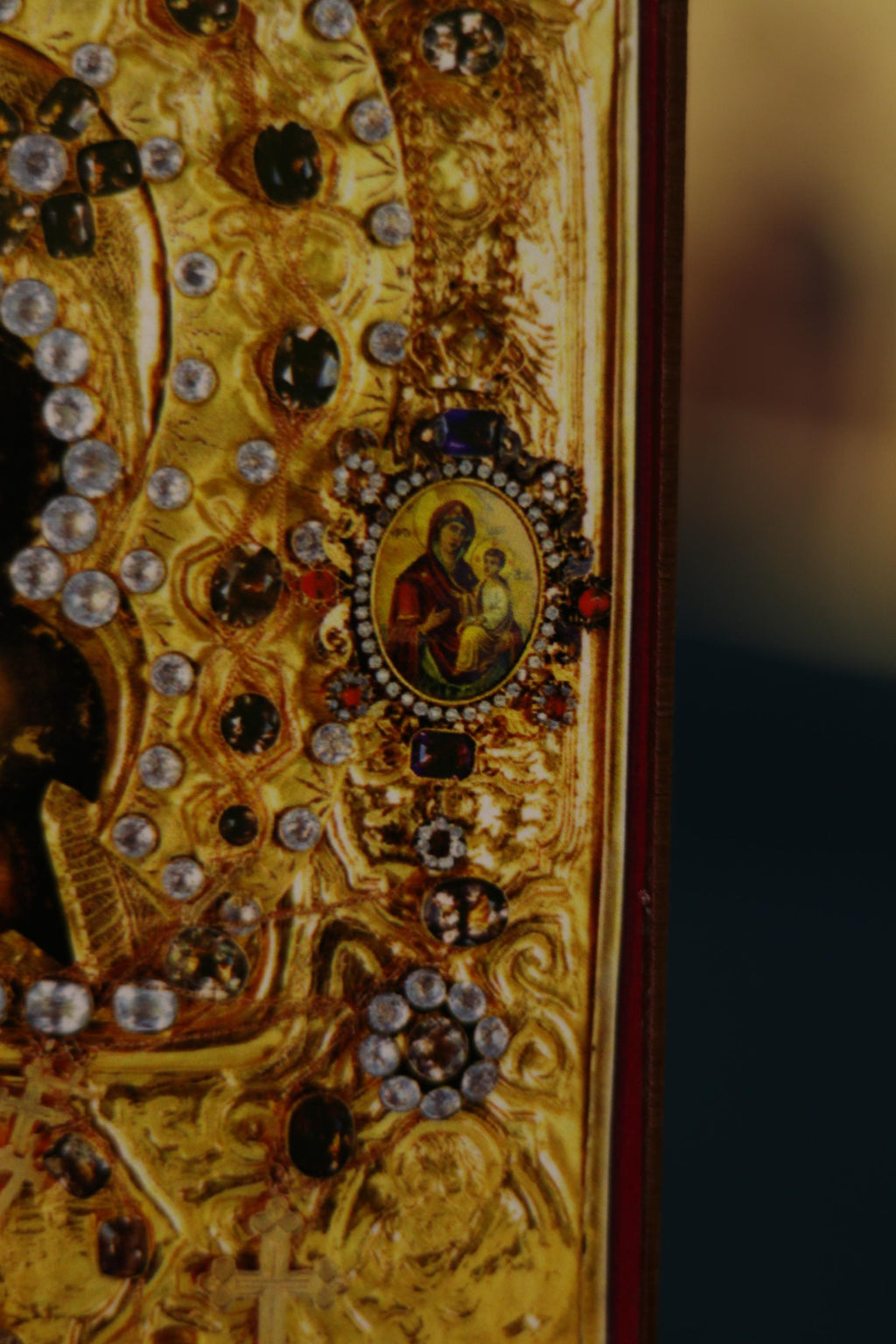 Orthodox Kasperovska Mother of God Icon Wooden Icon , Virgin Mary