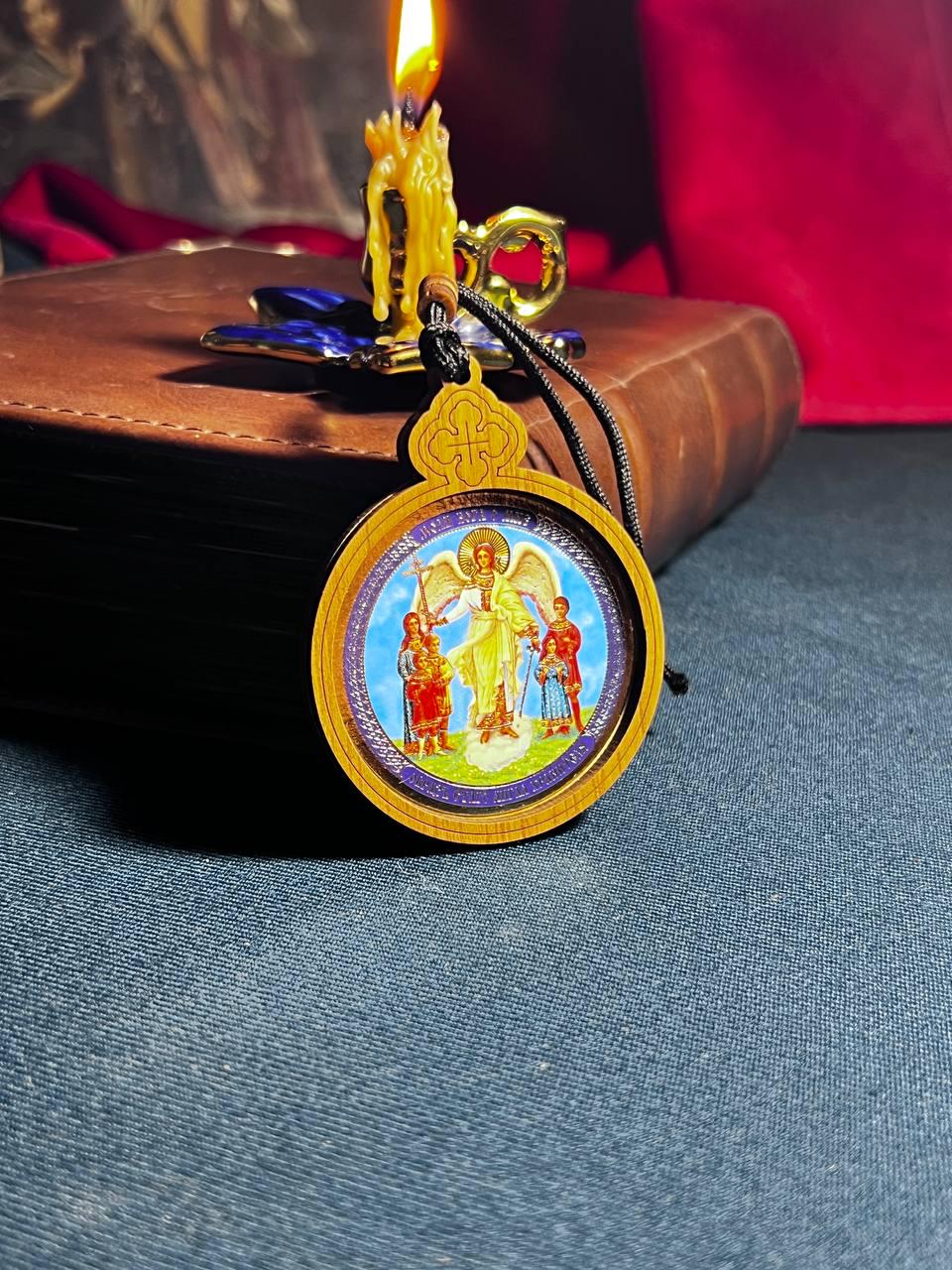 Car Pendant "Guardian Angel" – Greek Style,  Orthodox icon, Orthodox christian, Christianity art, Religious car decor,
