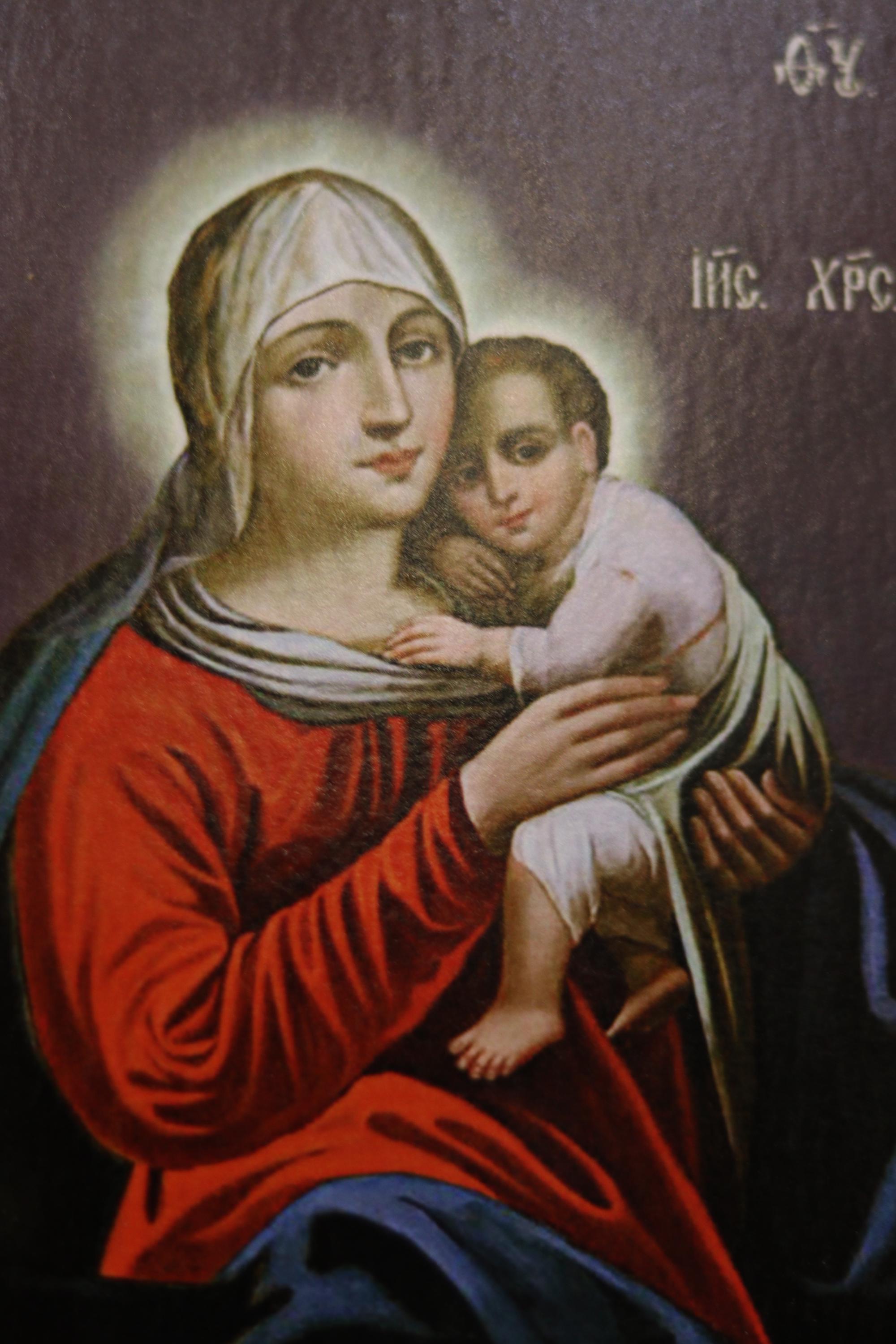 Our Only Hope Mother of God Icon Orthodox Wooden Icon