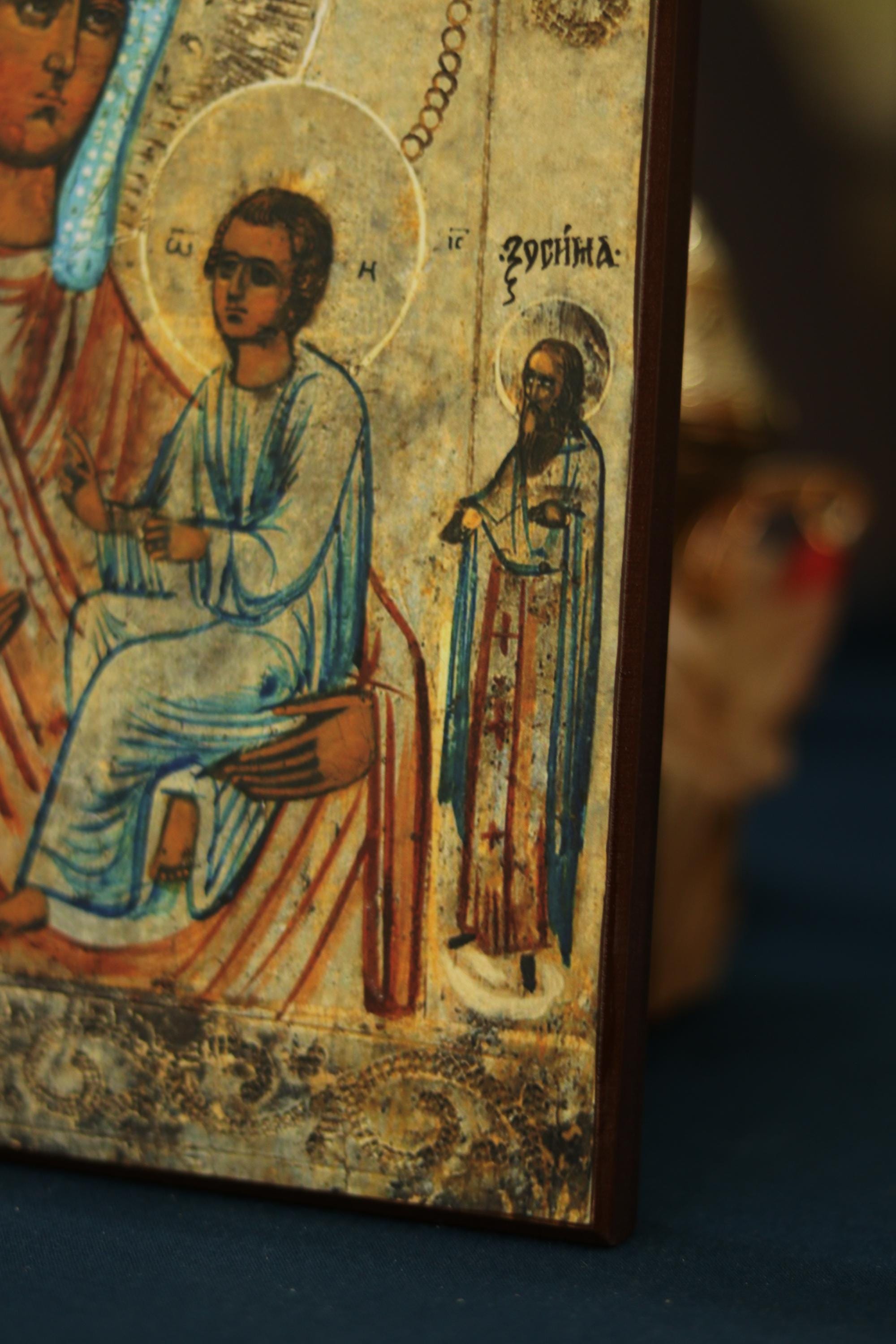 Piroshkovskaya Mother of God Icon Wooden Icon Orthodox Christian Icon