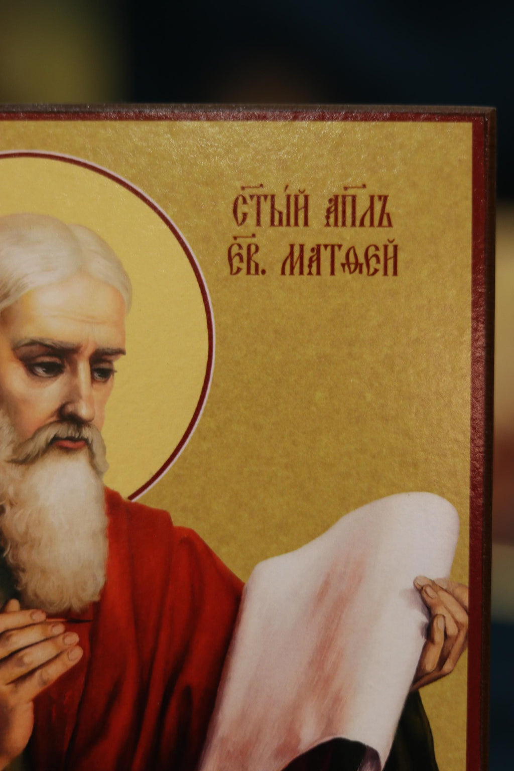 Saint Matthew Apostle Icon Wooden Icon Orthodox